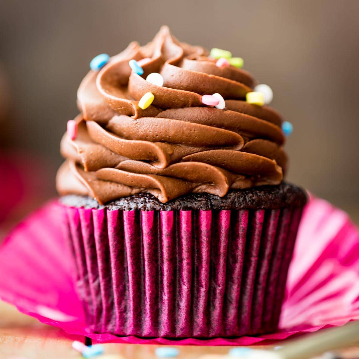 Chocolate Frosted Cup cake