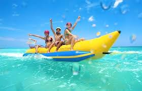 Yacht with Banana Ride