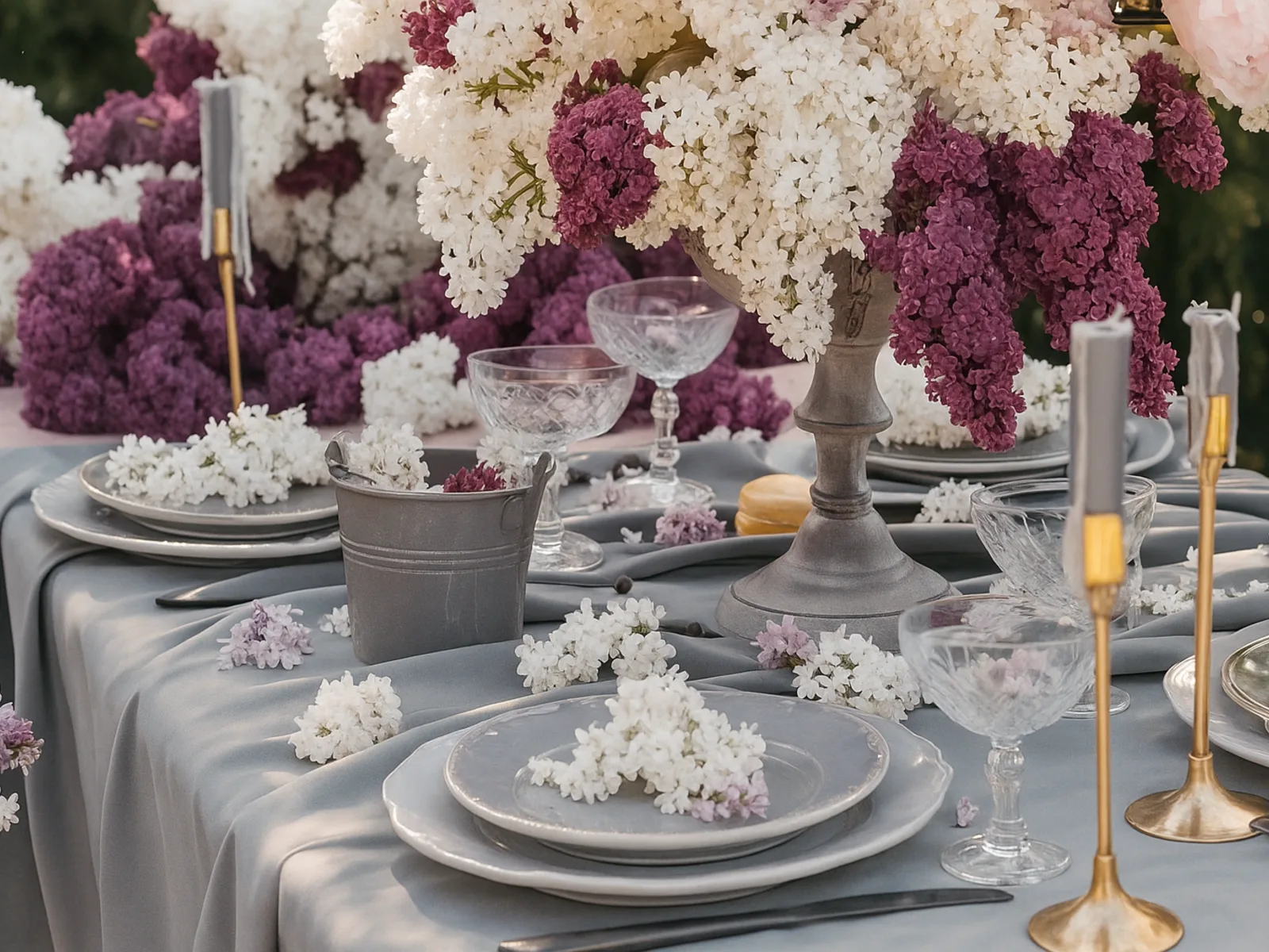 Floral decoration for a yacht wedding in Dubai