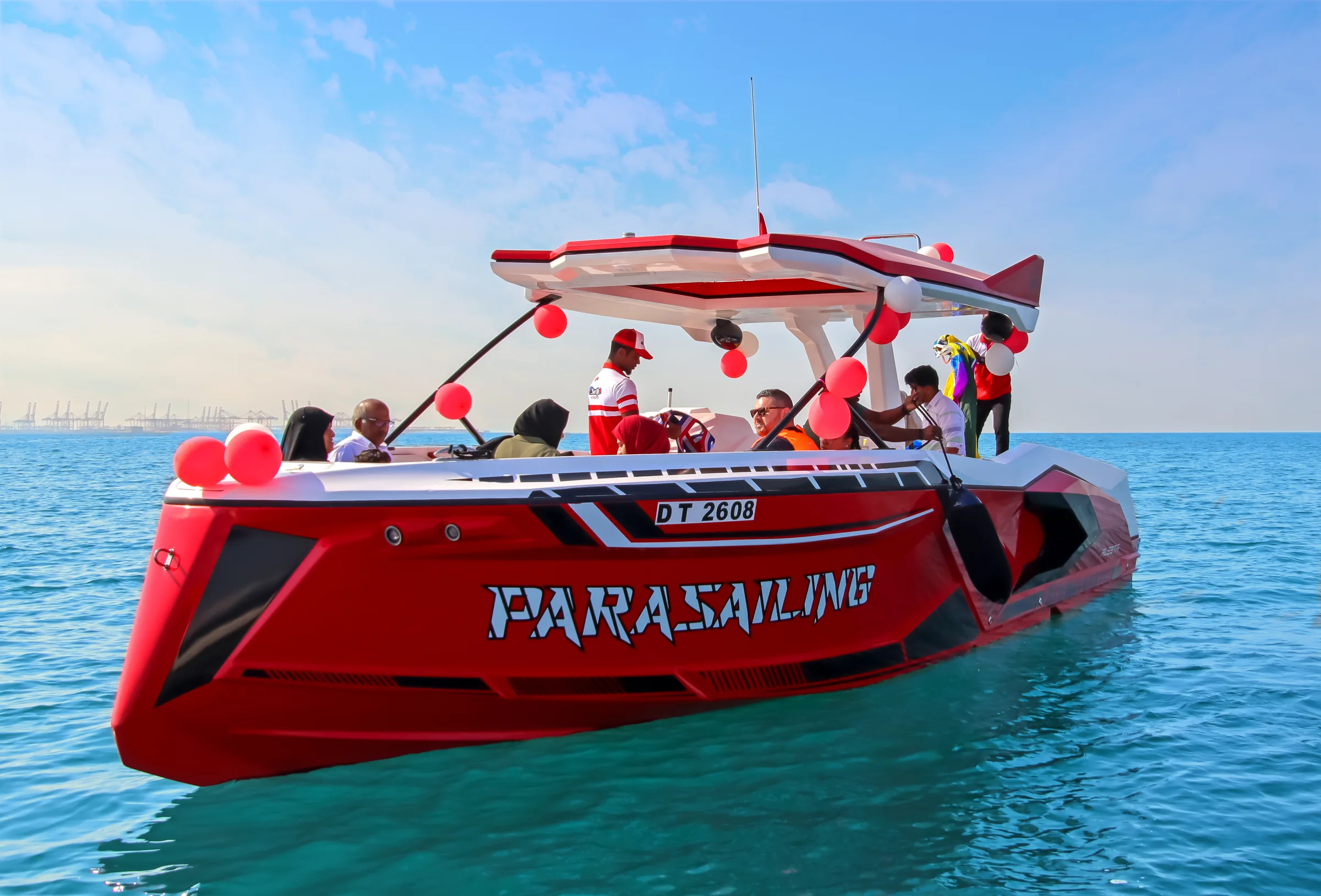 Ferrari Luxury Speedboat Tour Dubai