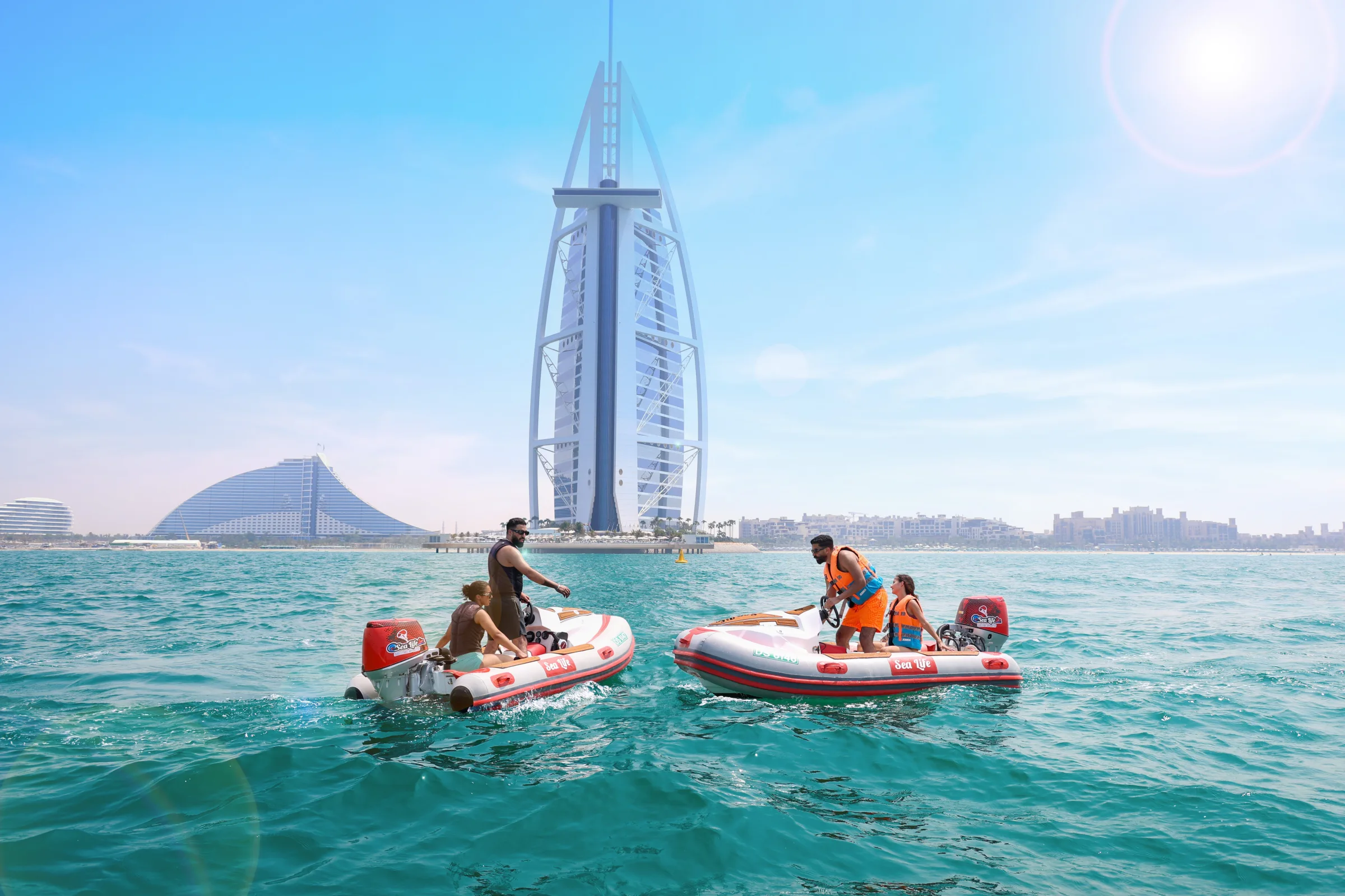 Self Drive Boat Tour Dubai