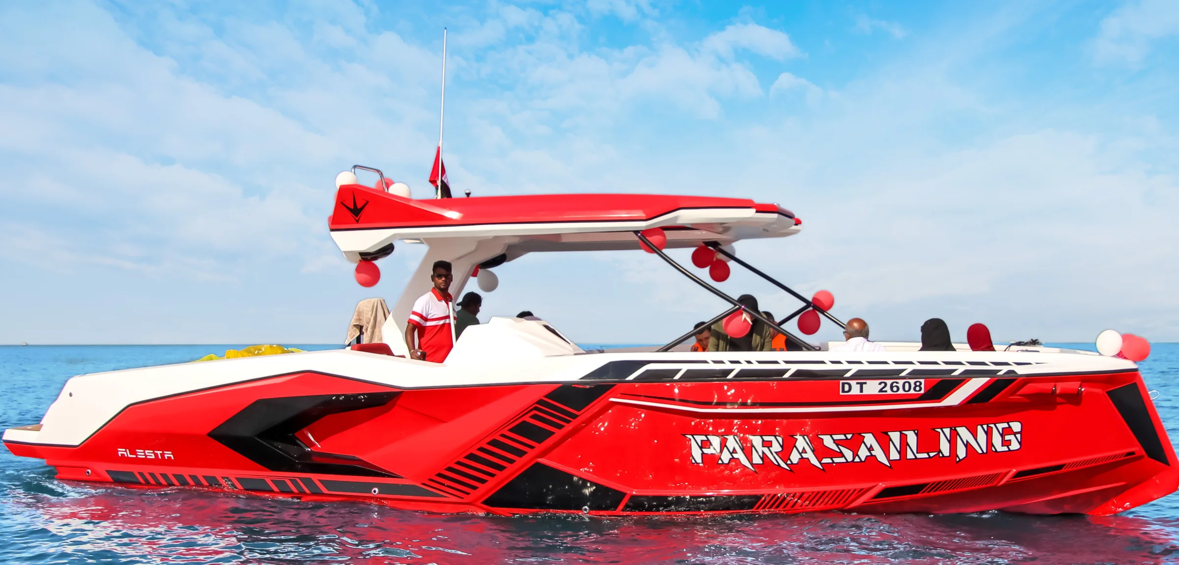 Ferrari Luxury Speedboat Tour Dubai