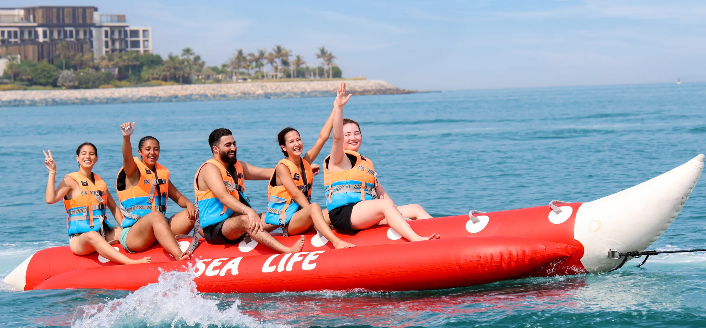 Banana Boat Ride Dubai – Up to 6 Guests